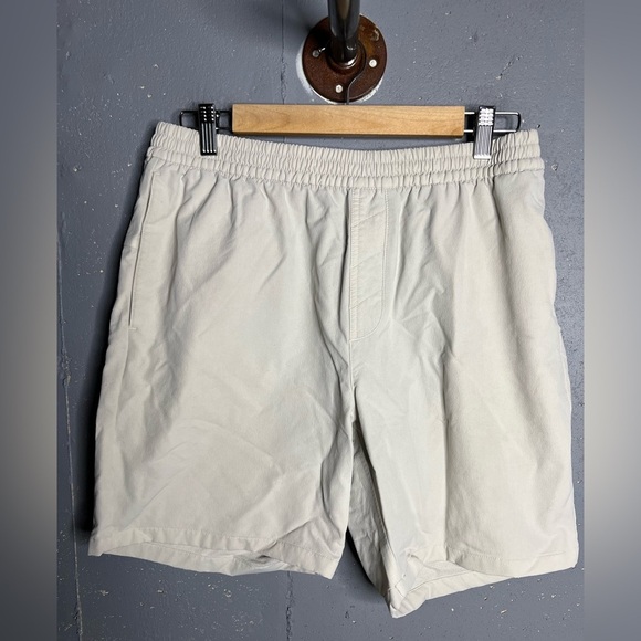 Outdoor Voices Orange Athletic Shorts Mid-Length Relaxed Fit size Large - Picture 1 of 7